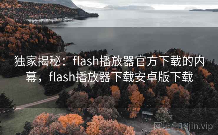 独家揭秘：flash播放器官方下载的内幕，flash播放器下载安卓版下载