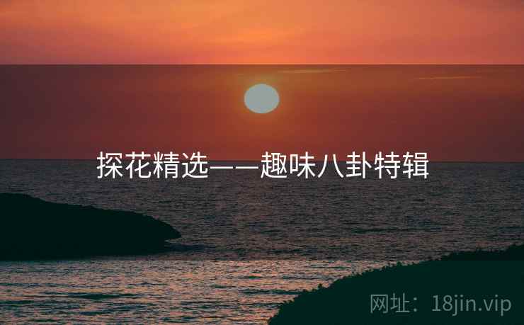 探花精选——趣味八卦特辑